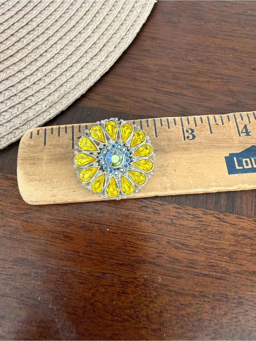 Vintage Flower Brooch